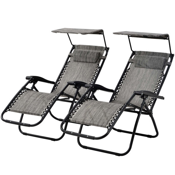Dakota Fields Aashray 71cm Long Reclining Single Sun Lounger Wayfair